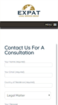 Mobile Screenshot of expatlegal.com